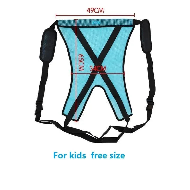 Patient Lift Sling One-Person Transfer Assist Belt,for Elderly/Disabled Up/Down Stairs to Bed,Wheelchair Transferring Belt