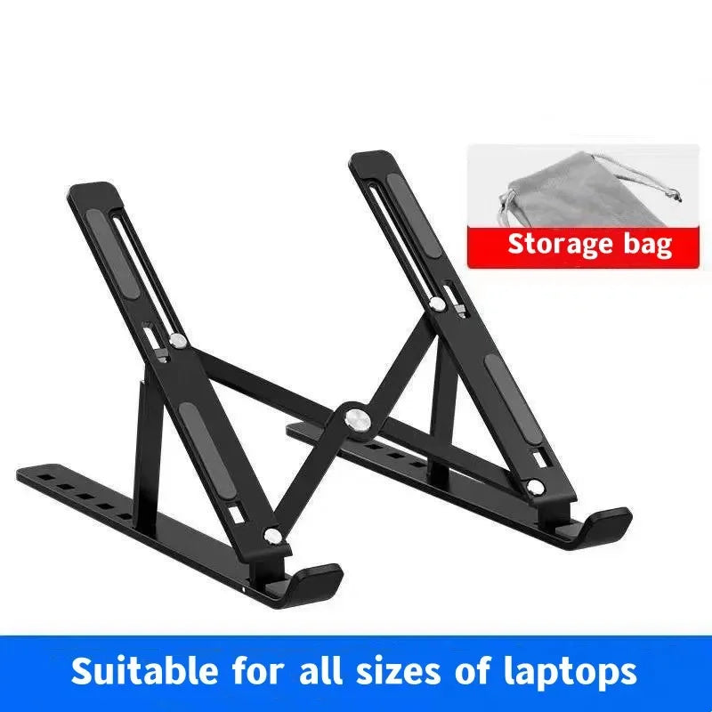 Portable Aluminum Laptop Stand Foldable Lap Top Base Notebook Support Computer Bracket For Macbook Air Pro Holder Accessories