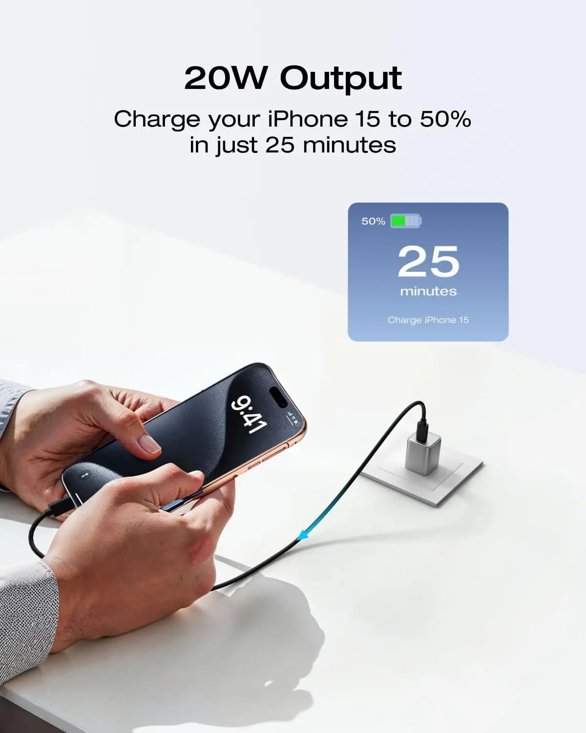 ECOFLOW Rapid Power Bank Wireless 5000mAh, Qi2 Certified Ultra-Fast Magnetic Portable Charger with Stand & Built-in USB-C Cables