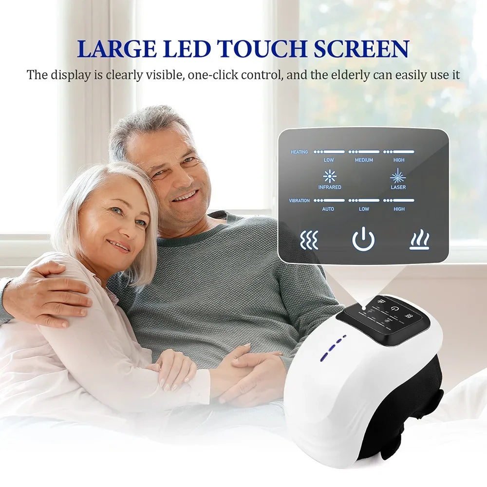 Smart Knee Massager Vibration Air Pressure Knee Massage Machine Electric Elbow Shoulder Knee masajeador