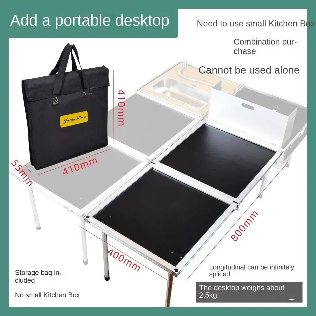 Outdoor Camping Folding Box Camping with Car Big Storage Box Clothes Makeup Storage Box Food Hiking Travel Essentials Gadgets
