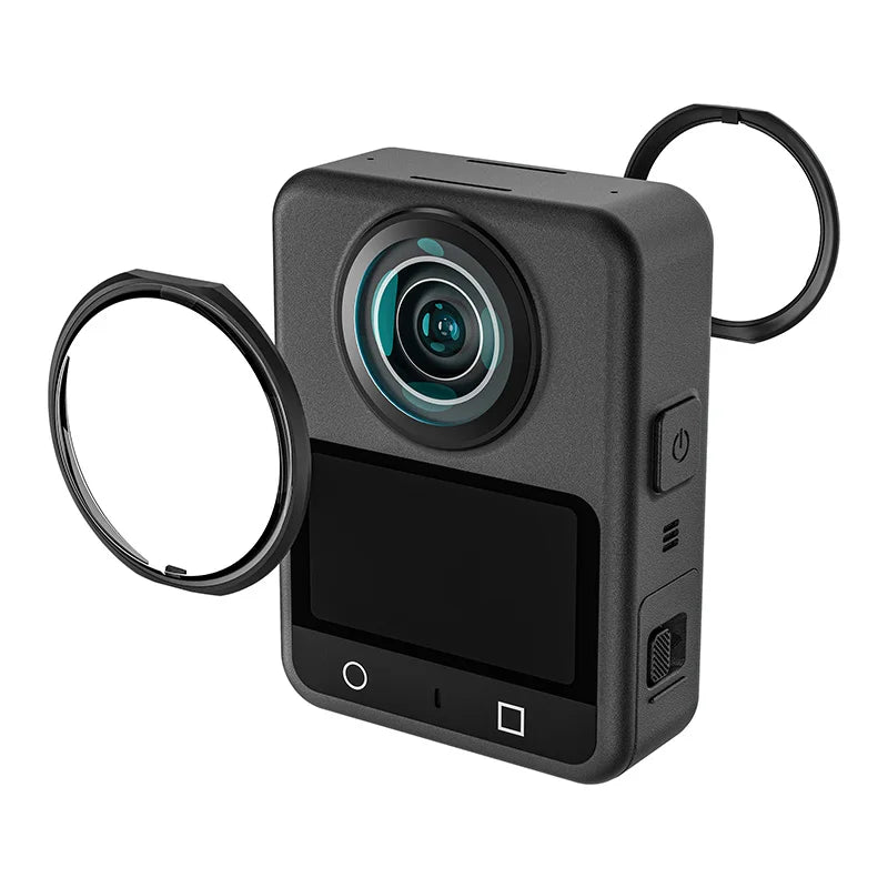 For DJI OSMO 360 Lens Guards + Storage Bag + Screen Protector Film for OSMO 360 Camera Accessory Lens Protector Anti-scratch