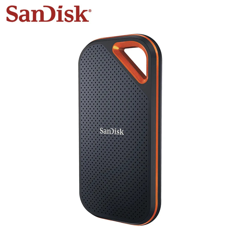 SanDisk Black Type-A/C Hard Drive 4TB 2TB 1TB SSD E81 Extreme PRO Portable SSD USB 3.2 Laptop High Speed 2000MB/s