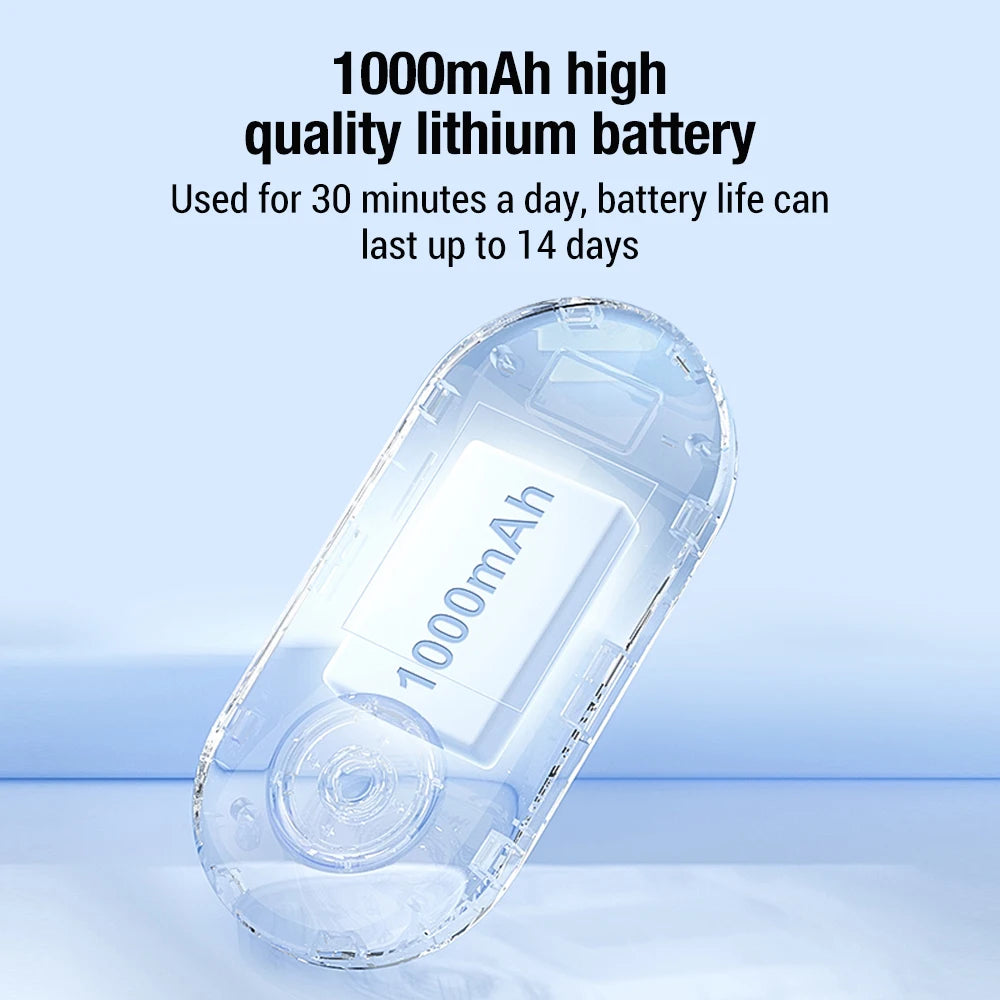 CES Microcurrent Sleep Aid Device Insomnia Anxiety Headache Relief Electric Ear Clip Type Acupuncture Fast Sleep Instrument
