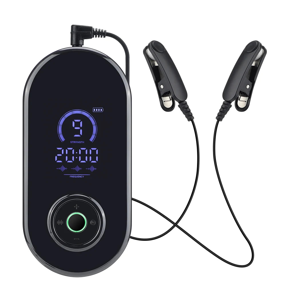 CES Microcurrent Sleep Aid Device Insomnia Anxiety Headache Relief Electric Ear Clip Type Acupuncture Fast Sleep Instrument