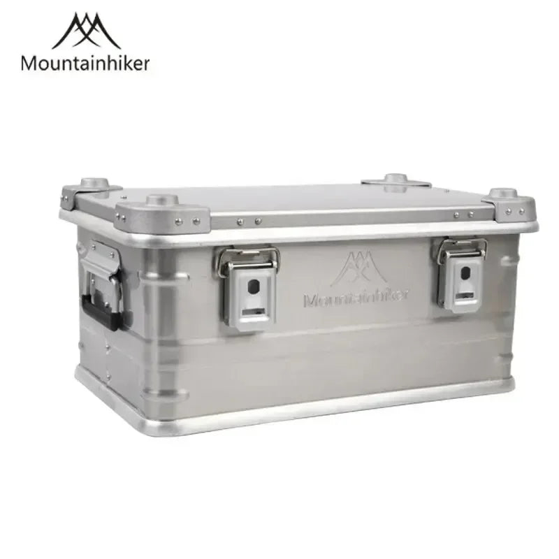 Mountainhiker 30-80L Camping Picnic Travel Aluminum Alloy Large Capacity Box Accessories Bag Hiking Outdoor Storage 4 Colors