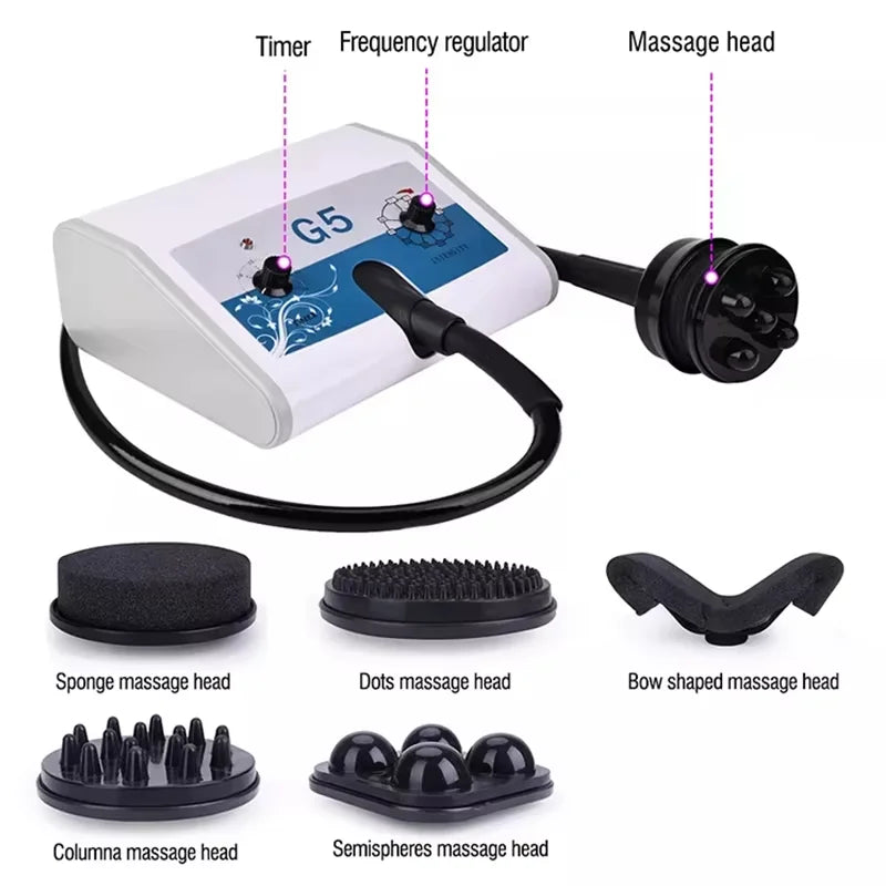 G5 Vibrating Body Slimming Machine High Frequency Cellulite Fat Reduce Body Shaping Weight Loss Slim Waist Body Massage Machine